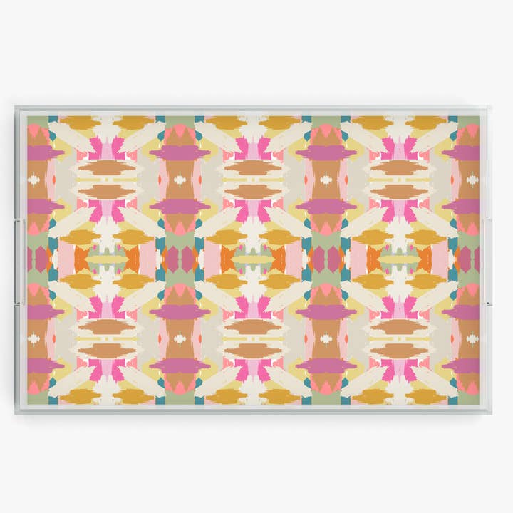 Clairebella Personalized Gifts & Pillows - Wholesale Decorative Tray - Mila Acrylic Tray | Acrylic Tray | Dinner Table Trays10