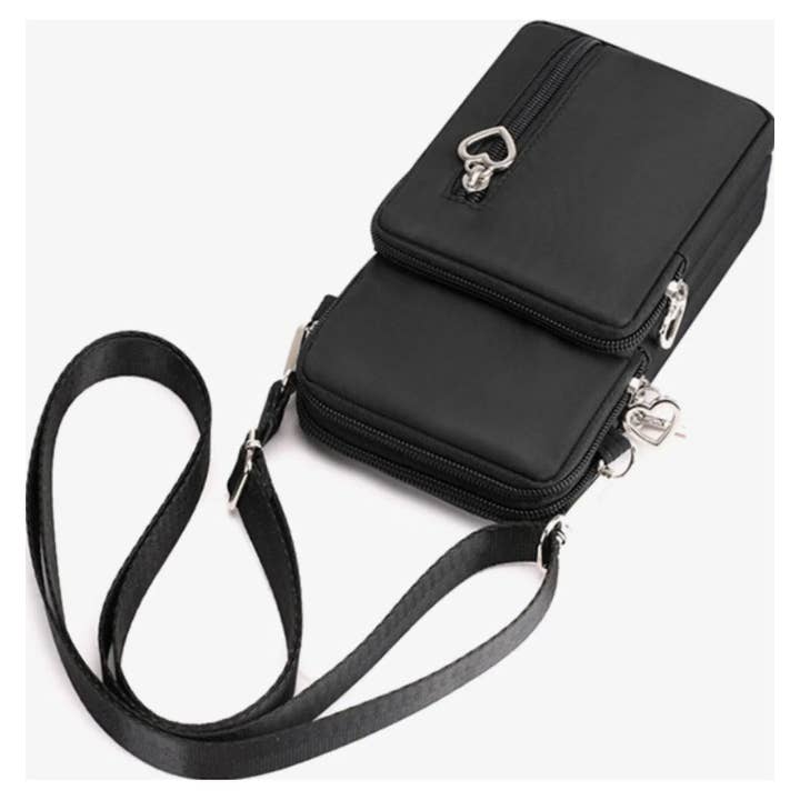 Superbia - Wholesale Crossbody Bag - Women's - Superbia 3 Zipper Splash Proof Essential Bag Mobile Bag7