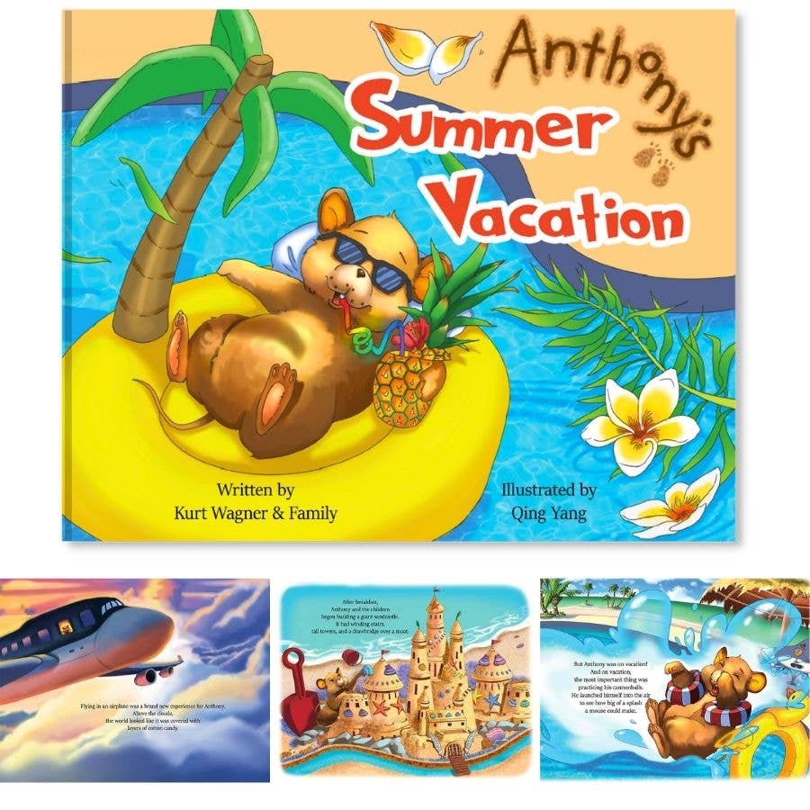 Anthony's Adventures - Wholesale Early Reader Book (6-8) - Anthony's Summer Vacation4
