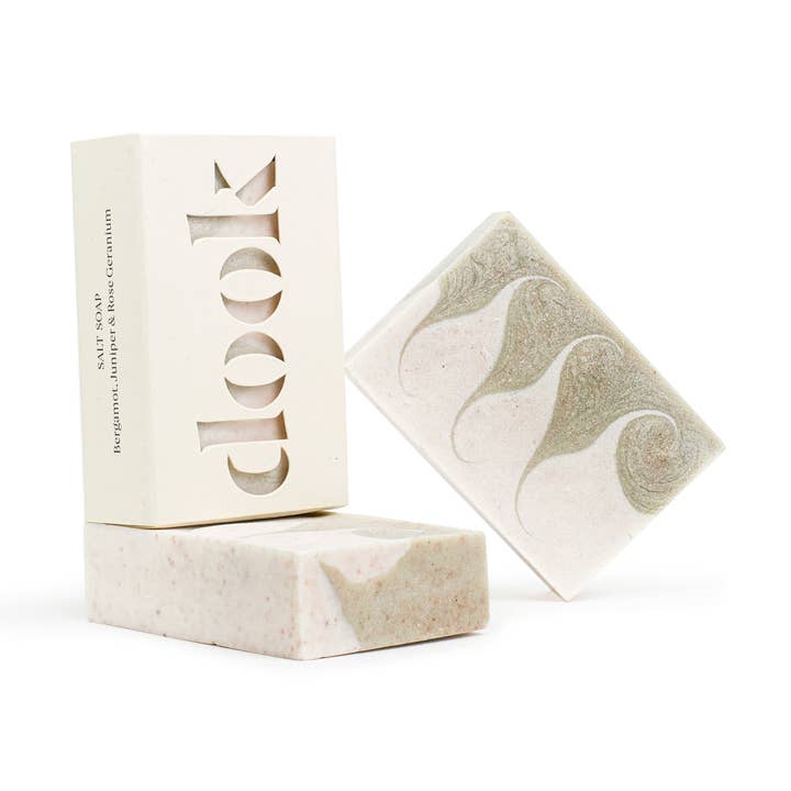 Scottish Salt Soap - Bergamot, Juniper & Rose Geranium for wholesale by Dook - Scottish Salt Soap