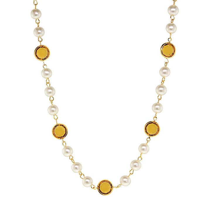 1928 Jewelry Channel Swarovski Element & 8mm Faux Pearl for wholesale by 1928 Jewelry