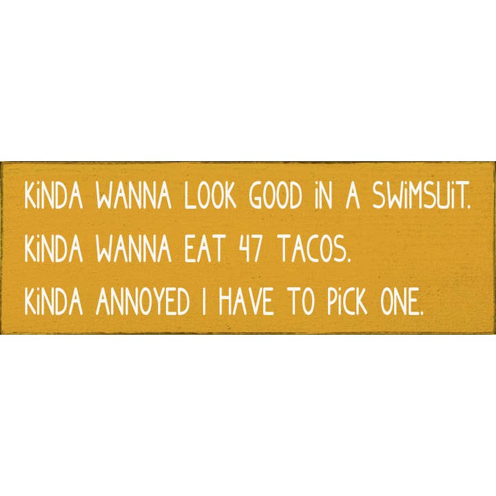 Vorrei avere un bell'aspetto in costume da bagno. Voglio mangiare 47 taco per la vendita all'ingrosso da parte di SAWDUST CITY