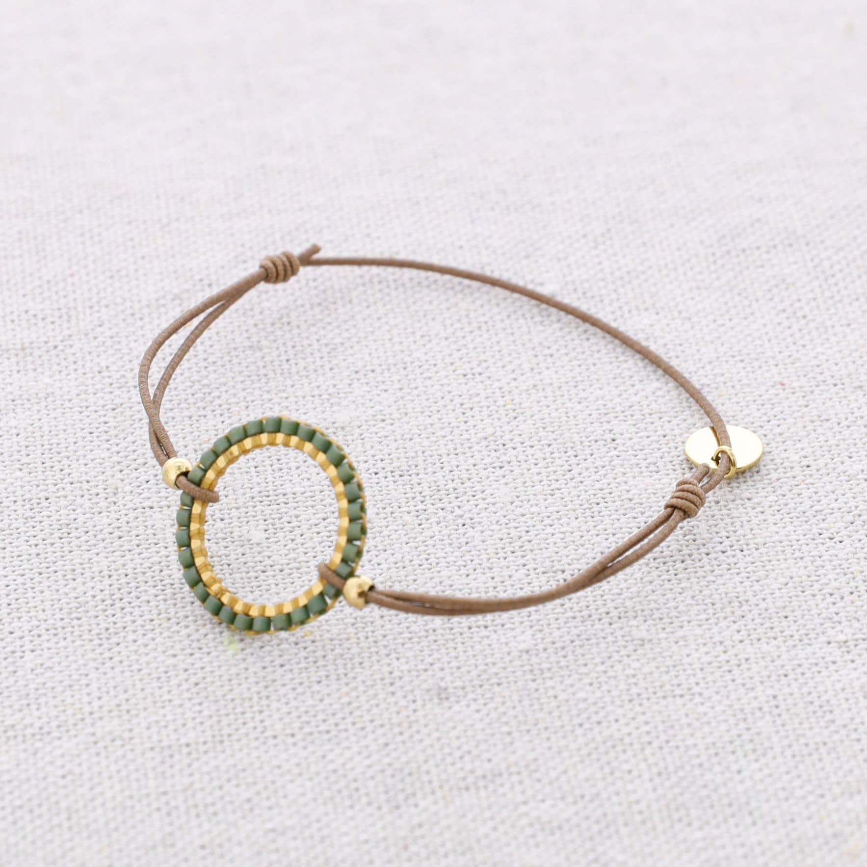 Sonata - Wholesale Beaded Bracelet - Miyuki Steel Circle Elastic Bracelet4