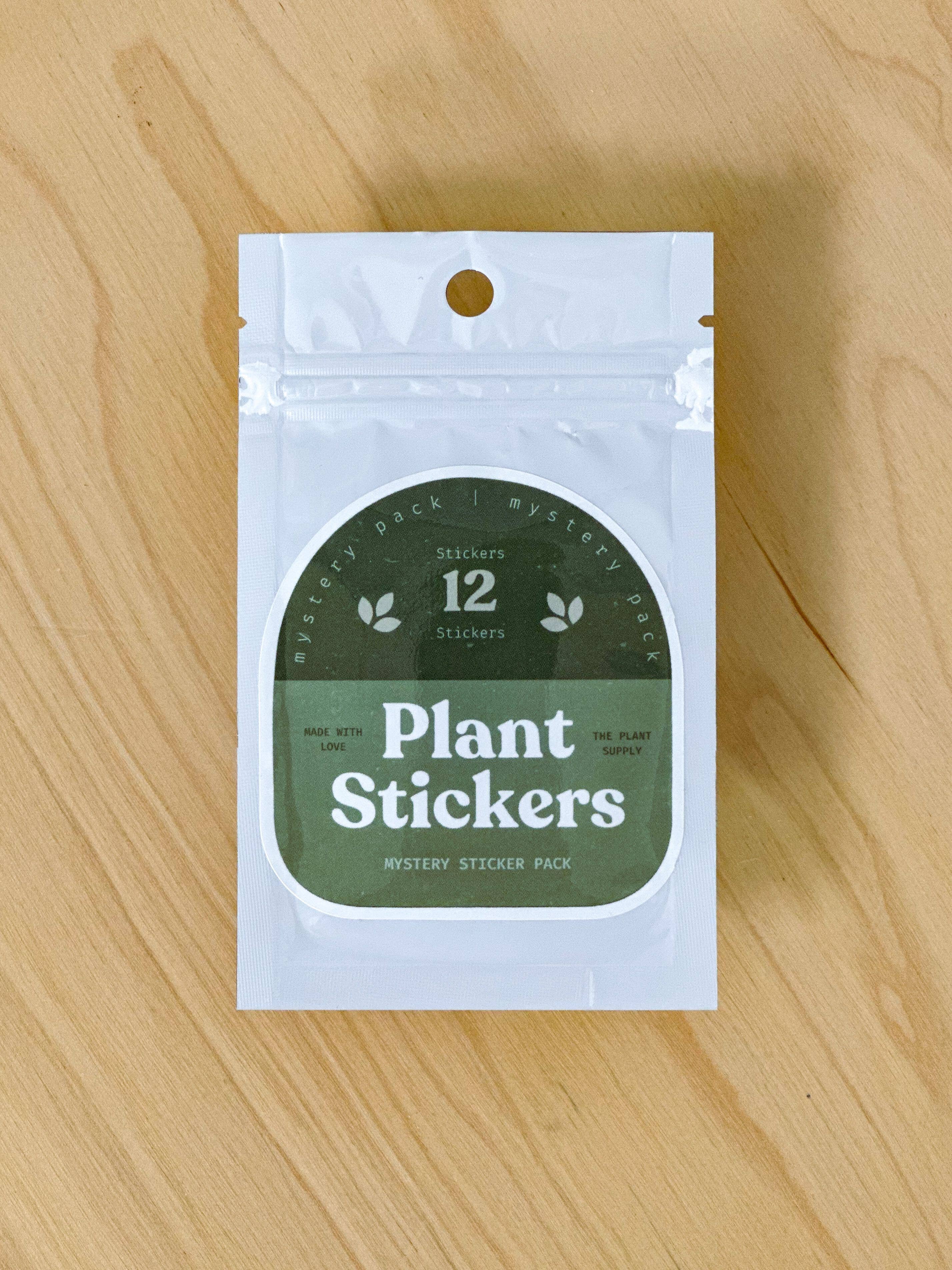 The Plant Supply - Wholesale Sticker - Plant Sticker Pack | Houseplant Sticker Mystery Pack4
