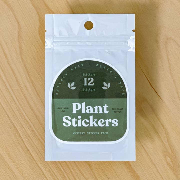 The Plant Supply - Wholesale Sticker - Plant Sticker Pack | Houseplant Sticker Mystery Pack4