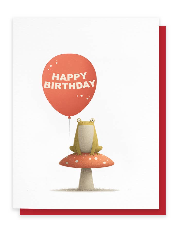Happy Birthday Toad for wholesale by Hank & Bean