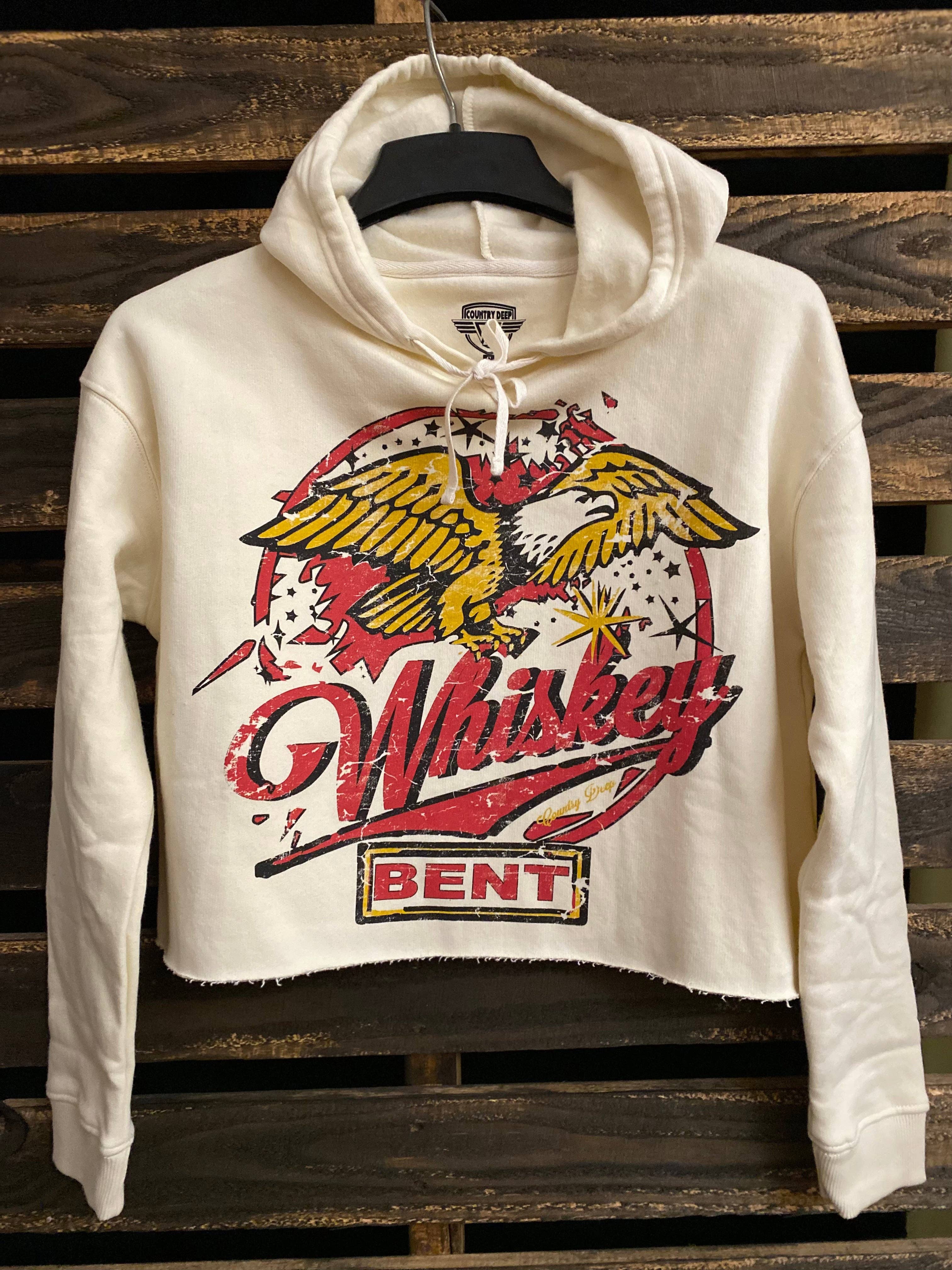 Country Deep Apparel - Wholesale Hoodie - Women's - Whiskey Bent Cropped Hoodie1