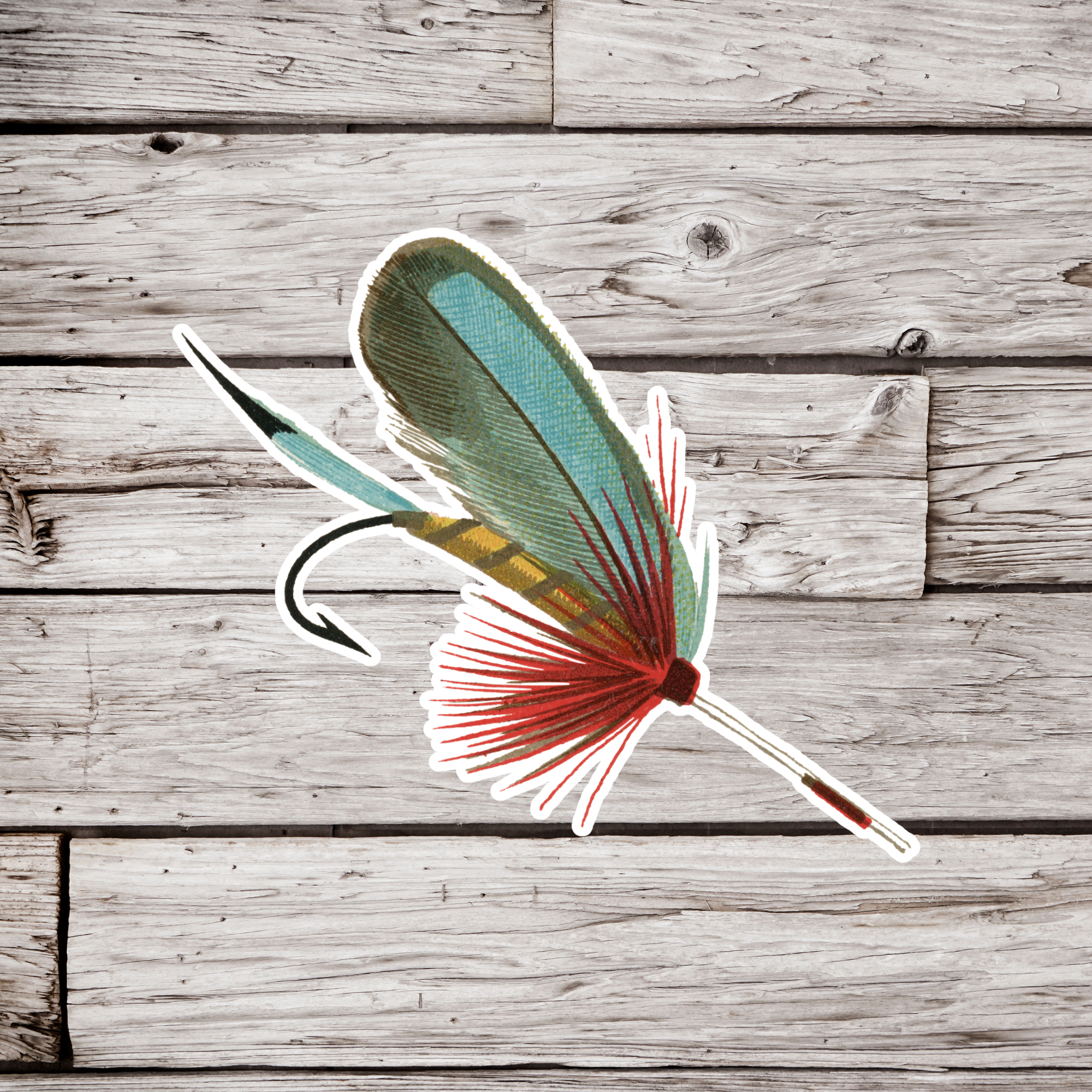 NatureCuts - Wholesale Sticker - Fly Hook Sticker, Fly Fishing Sticker, Hook Sticker0