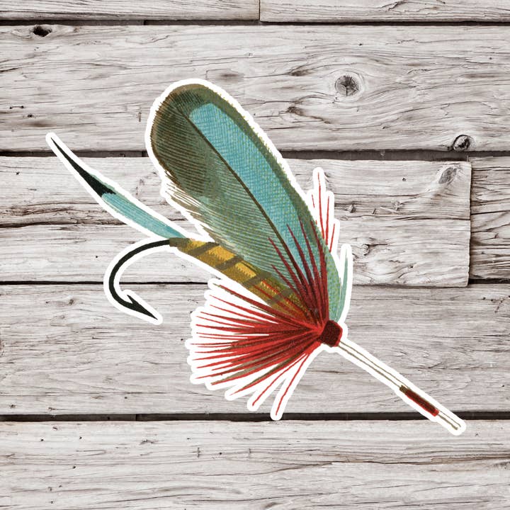 NatureCuts - Wholesale Sticker - Fly Hook Sticker, Fly Fishing Sticker, Hook Sticker0