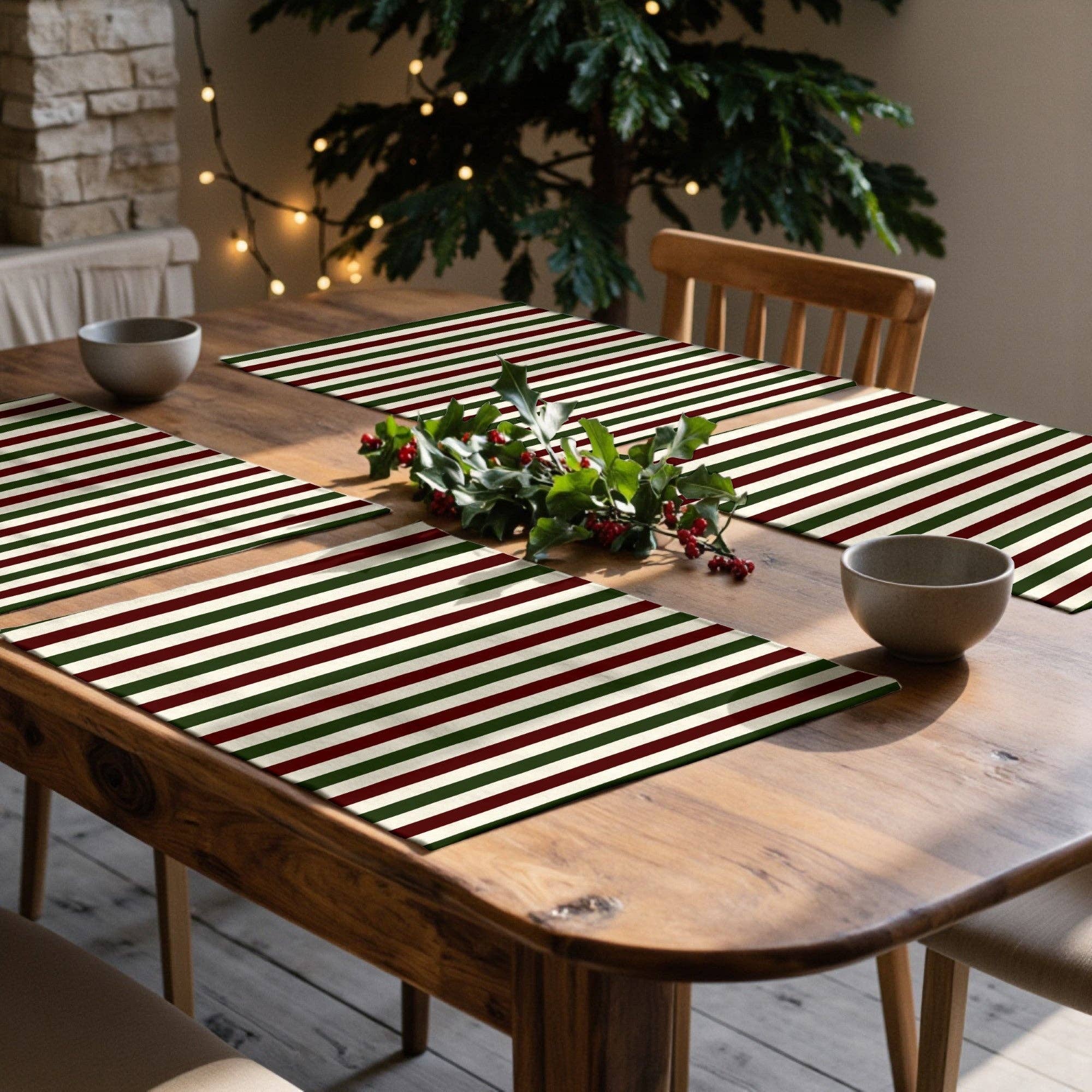 SG HOGAR - Wholesale Tablecloth - Stain-resistant individual placemat pack of 2 Christmas Wish 142