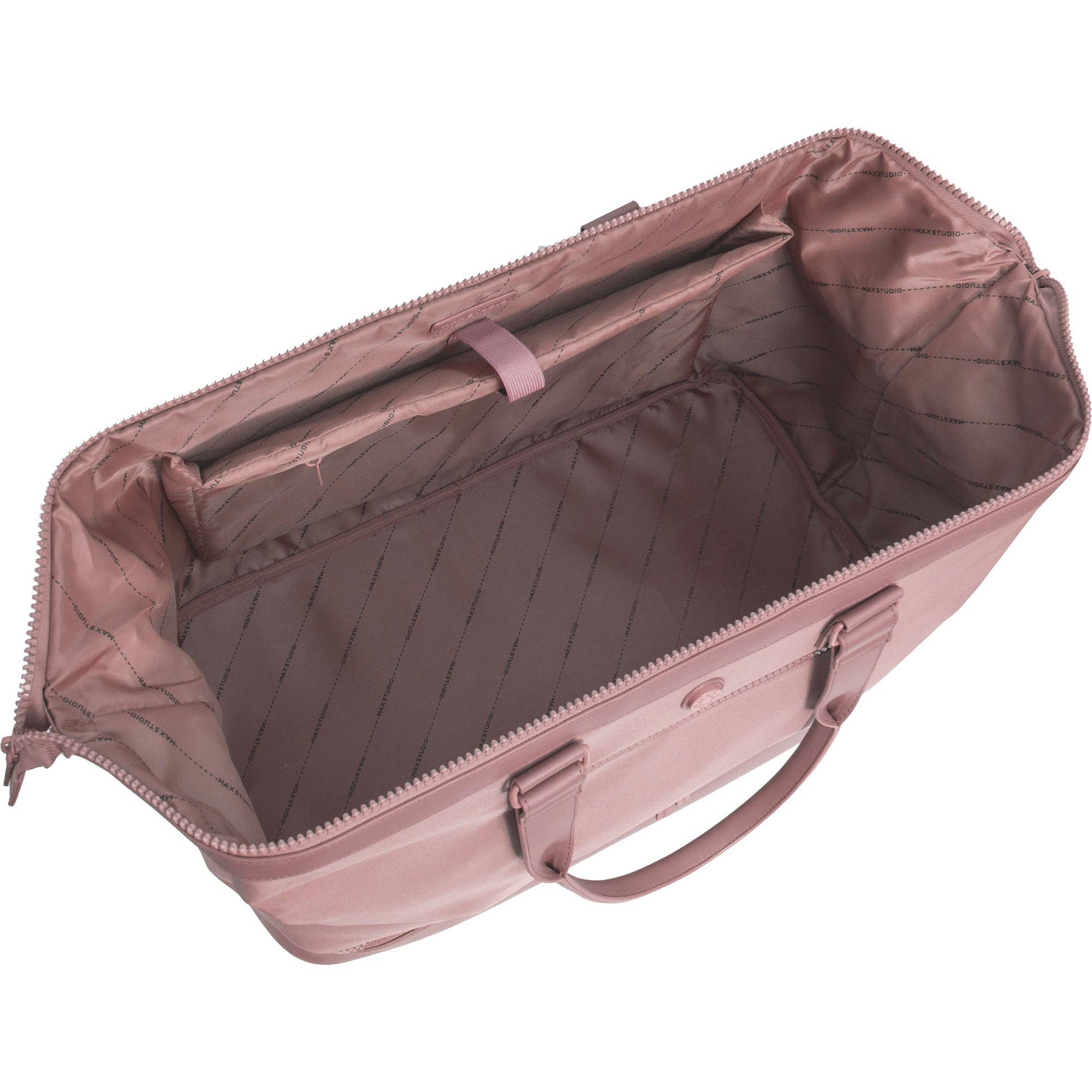 Magid - Wholesale Weekender Bag - Women's - Max Studio Sport Nylon & Faux Leather Drop Bottom Duffel Bag9