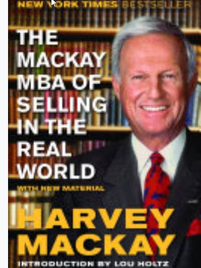 Mackay MBA of Selling in the Real World Harvey Mackay Book for wholesale by Real Retro