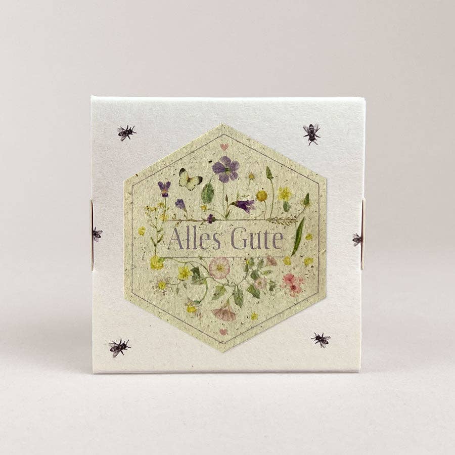 herr biene GmbH - Wholesale Chocolate Box - Honey Pralines - All the Best (Flowers) / Set of 4