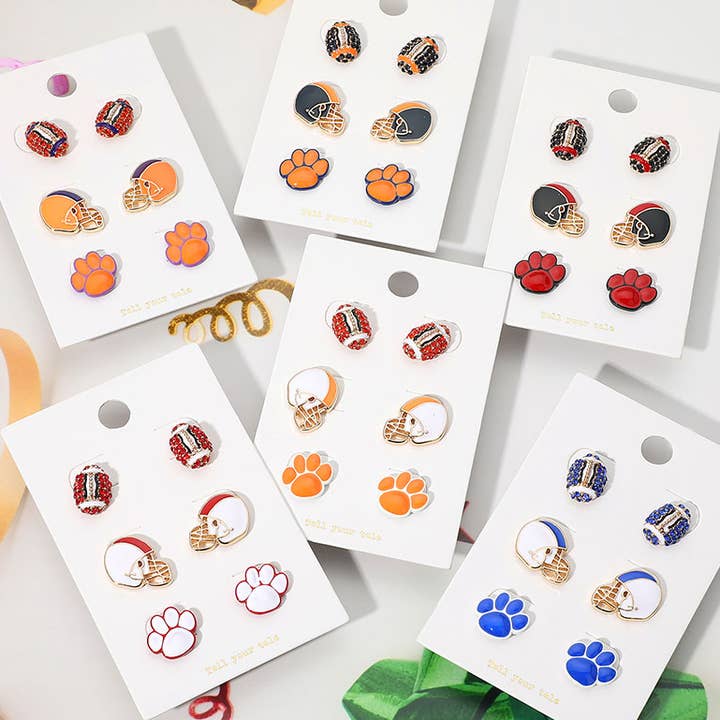 3Par - Spilledag Ånd Bold Hjelm Pote Ørestikker Sæt for engroshandel hos Sensibling Corp.