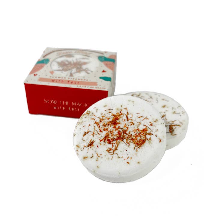 Sow the Magic - Wholesale Shower steamer/bomb - Love Bird Wild Rose Shower Steamer Set2