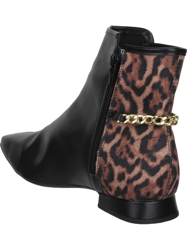 OFFLINE Shoes – wholesale Stövletter – Baby – Bootie w/kedja Leopard 8218-13501