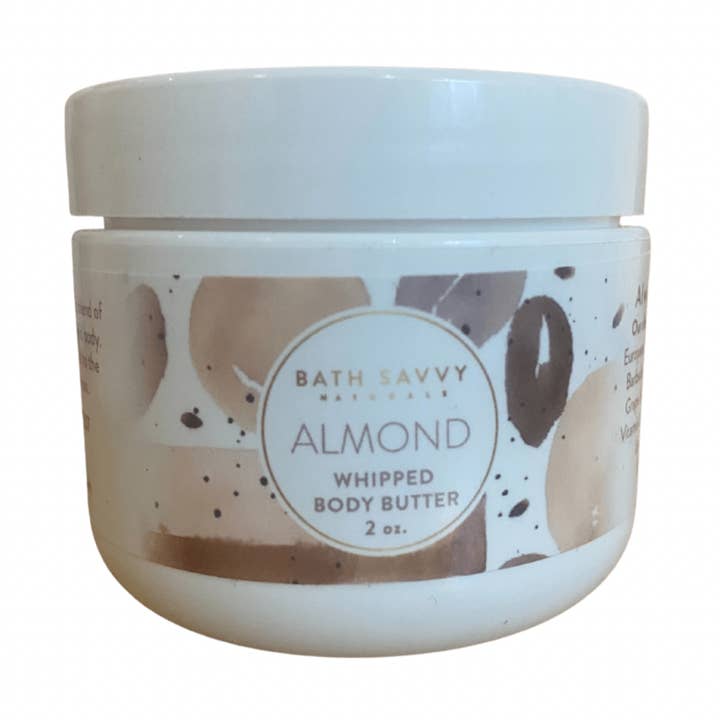 Almond Whipped Body Butter for wholesale by Bath Savvy