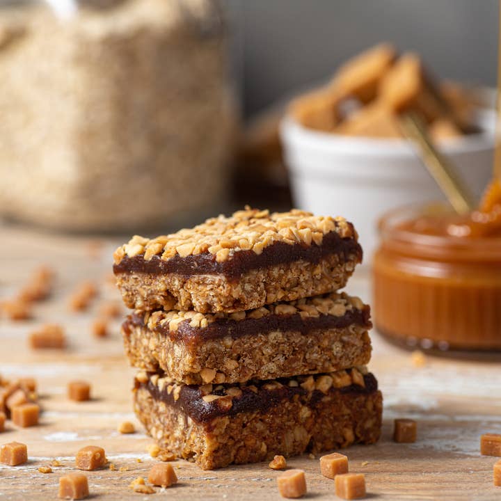 TRIBE - Wholesale Snack bar - Protein Flapjack - Caramel (12 x 50g)1