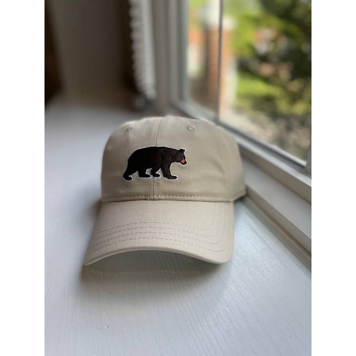 JON BLANCO - Venta al por mayor Gorra de béisbol - Unisex - Sombrero con correa de piel de oso orgánico