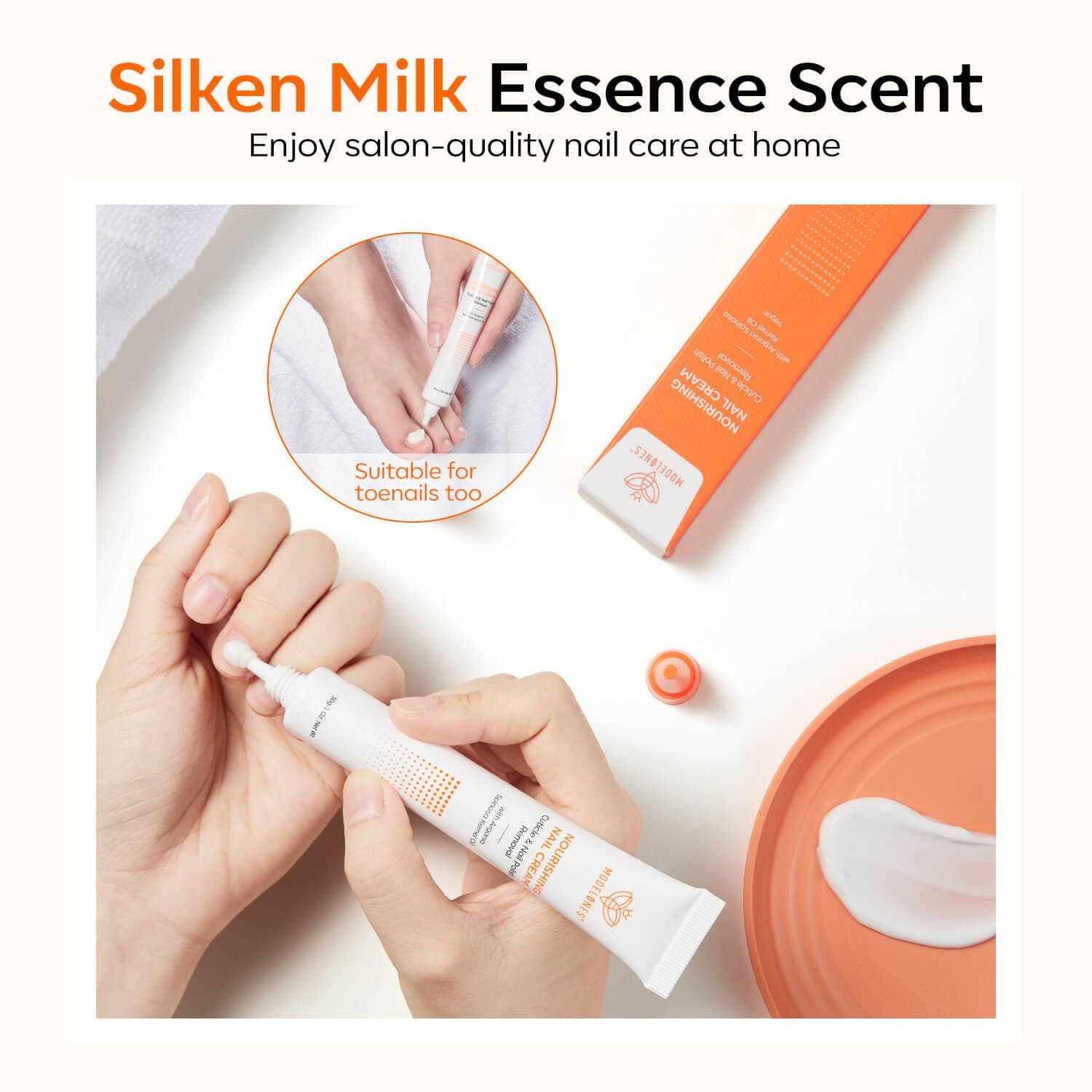 Modelones - Wholesale Nail Polish Remover - Acetone-free Nourishing Nail Cream 30g5