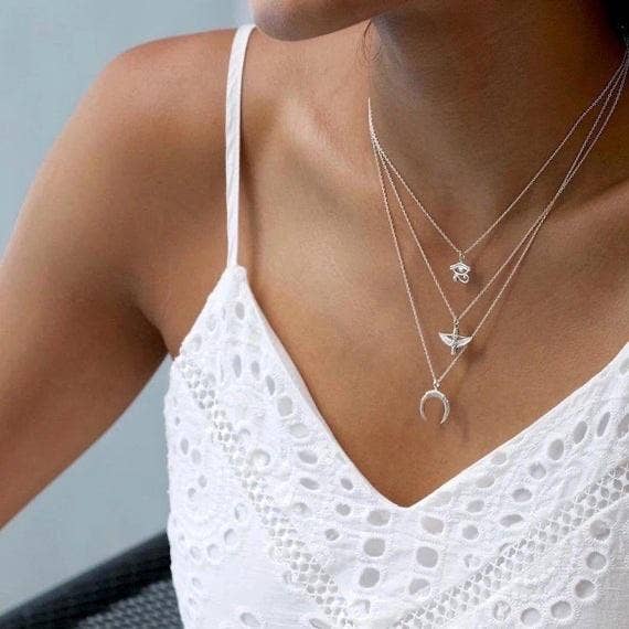 Collana Occhio di Horus per la vendita all'ingrosso da parte di E’toiles Jewelry LLC