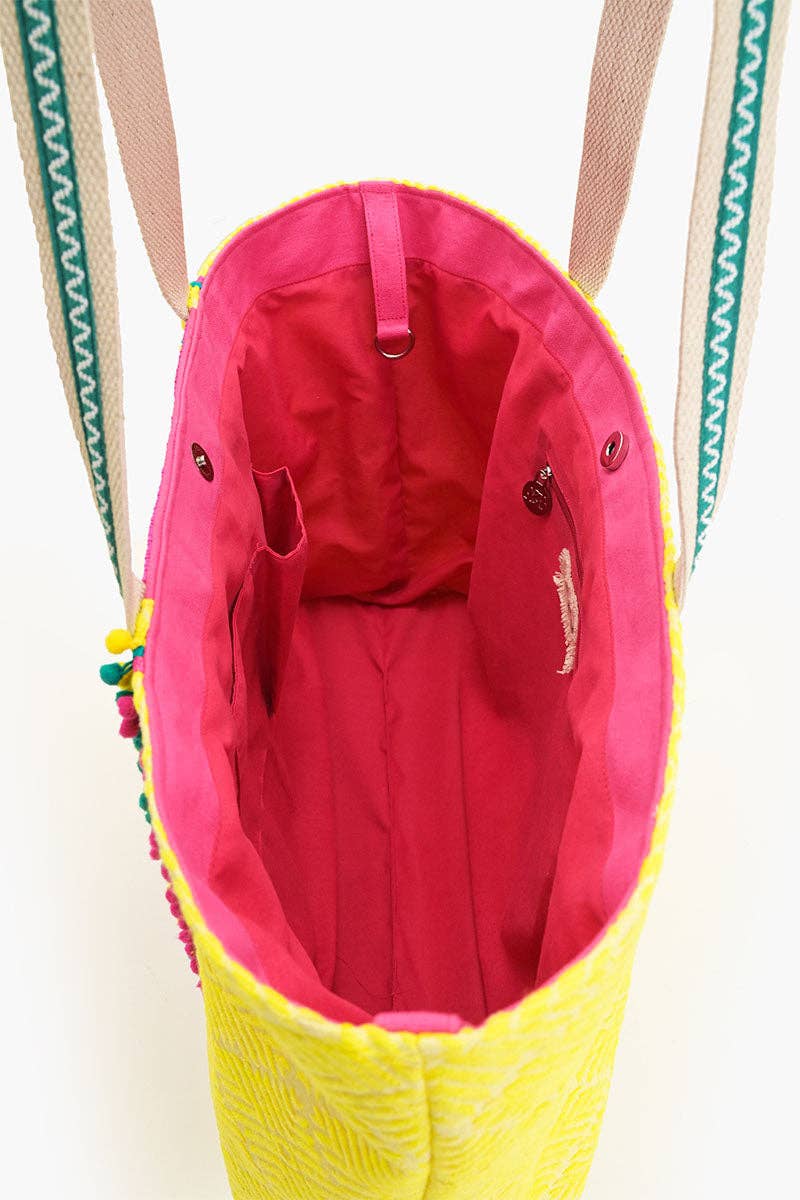 America & Beyond - Wholesale Tote Bag - Women's - Amalfi Beaded Tote4