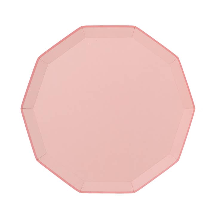PETAL PINK SIGNATURE SMALL PLATES for wholesale by Bonjour Fête