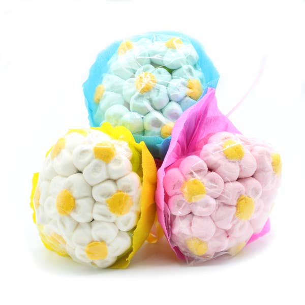 120g MARSHMALLOW FLOWER BOUQUET DISPLAY - 6 bottles for wholesale by ADG Diffusion