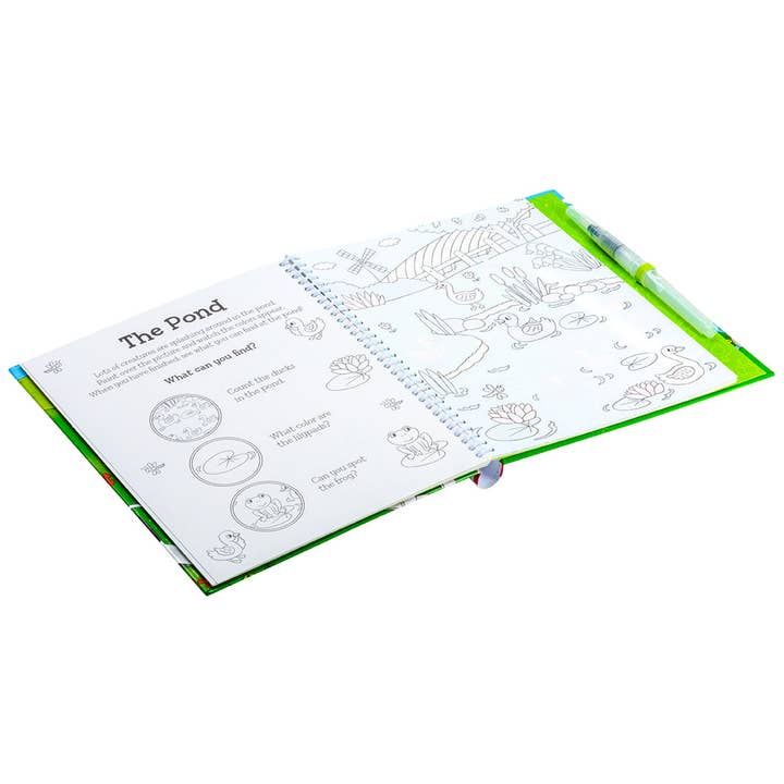 Insight Editions - #1 Pop Culture Publisher - Wholesale Coloring & Activity Book - Kids & Baby - Magical Water Painting: Fun on the Farm1