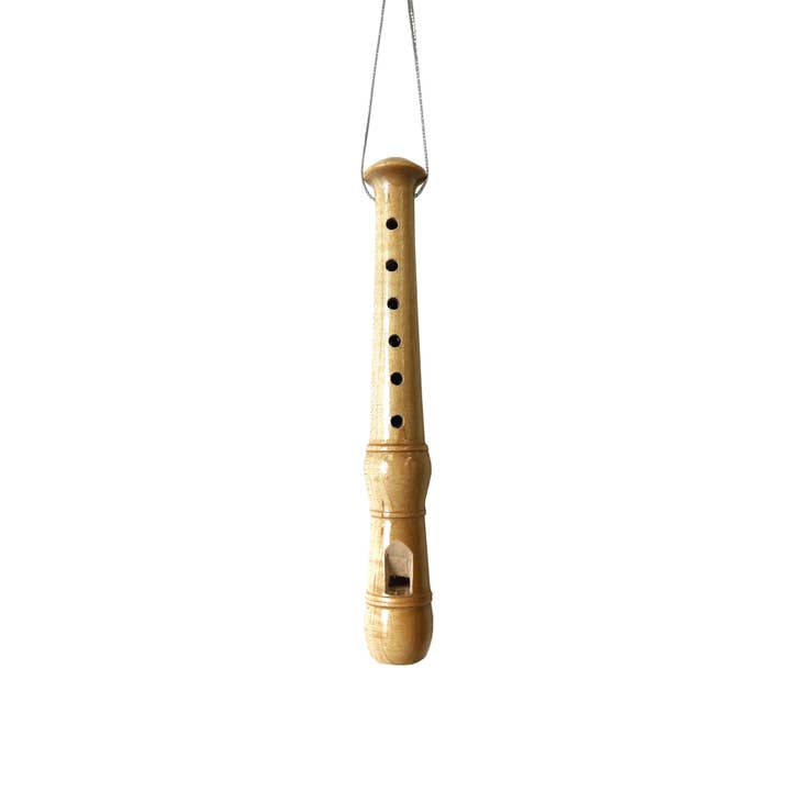 Recorder Ornament for wholesale by Broadway Gifts Co