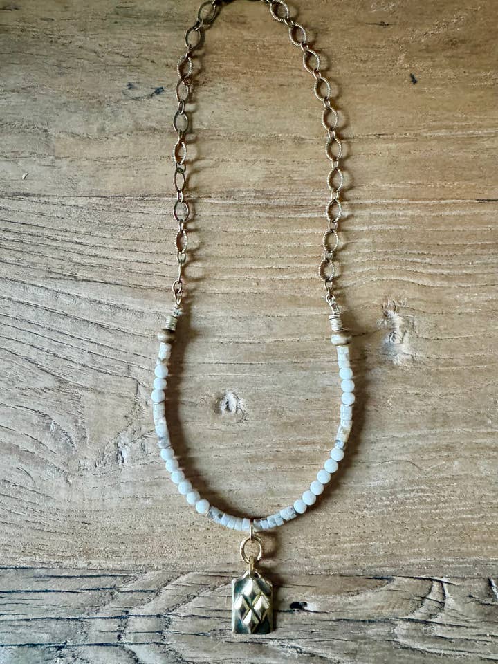 Lennie Necklace for wholesale by Funky Trunk Vintage Designs