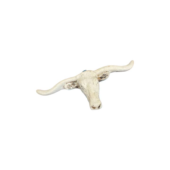 Wilco Home - Wholesale Ornament - Resin Longhorn Bust Ornament/Charm4