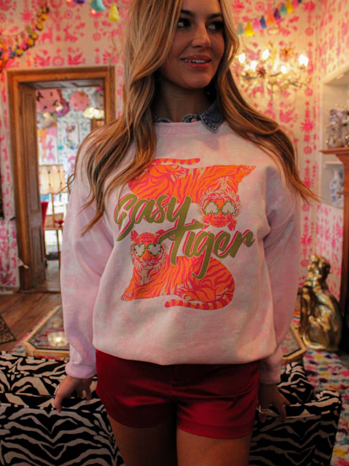 EASY TIGER TEE for wholesale by Summer Tees