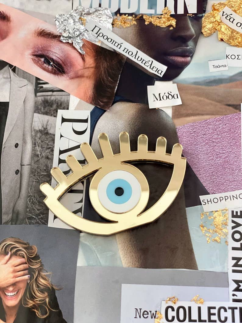 Christina Christi - Vendita all'ingrosso Decorazione - Ornamento Occhio Protettivo con Lunga Ciglia, Portafortuna6