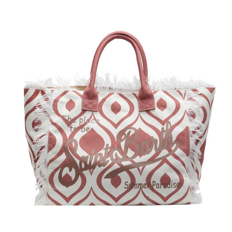 Little Trendy - Wholesale Beach Bag - Tassel large-capacity beach handbag shoulder bag4