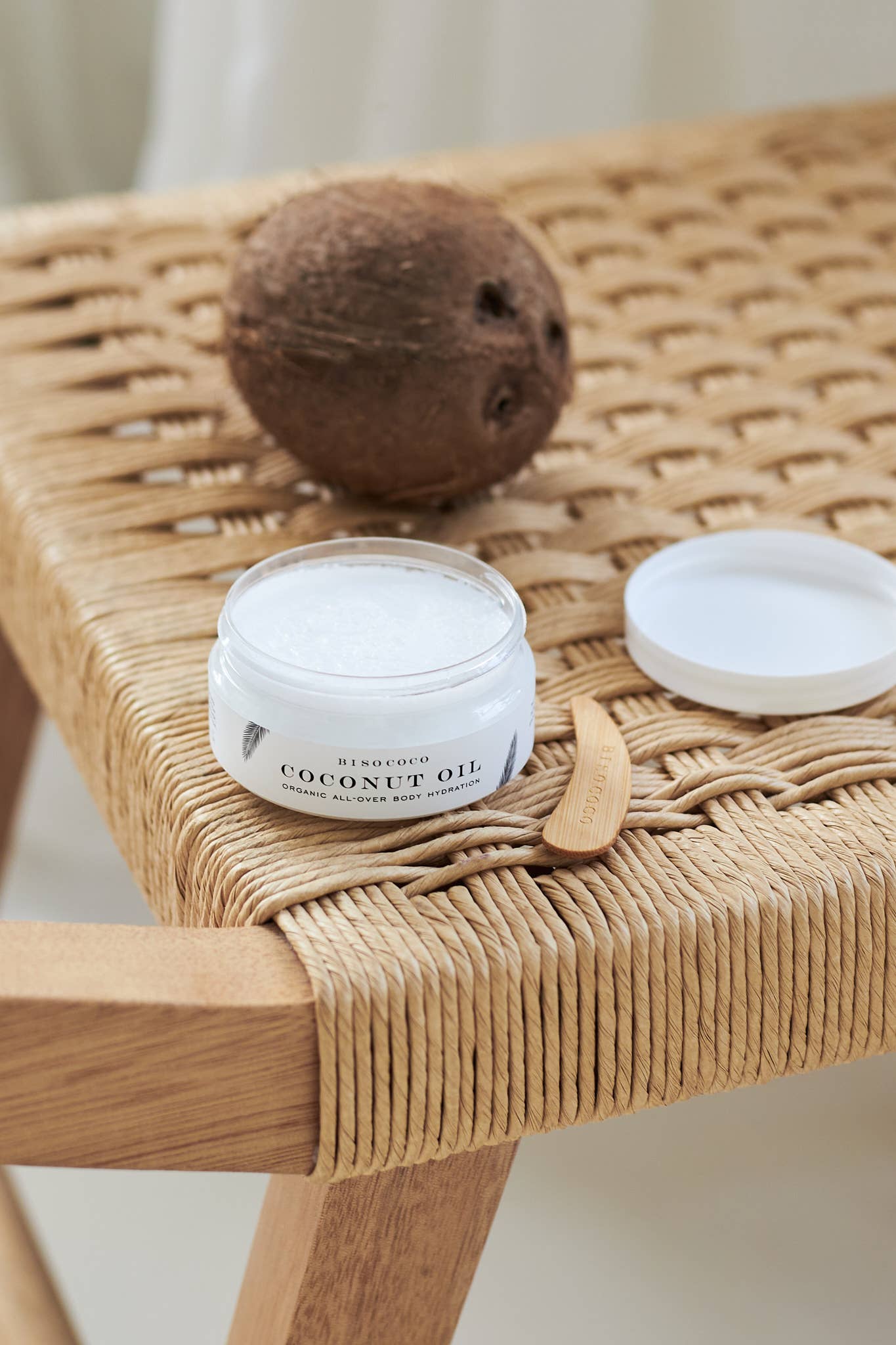 Bisococo – Großhandel Bade-/Körperöl – Biologisches Kokosöl | Für Körper & Haut | 100 g | Natürlich6