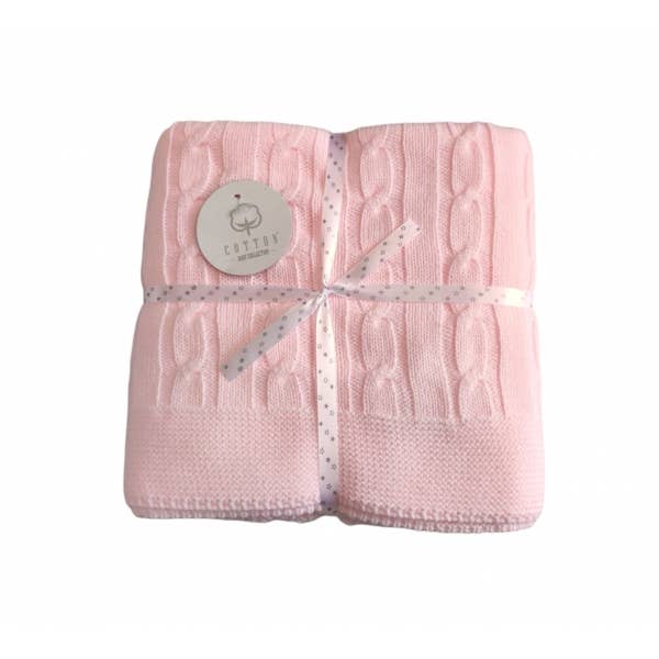 Cotton Socks - Vendita all'ingrosso Coperta - Bambini e neonati - Coperta per neonato a trecce REF:163 (Autunno/Inverno)1