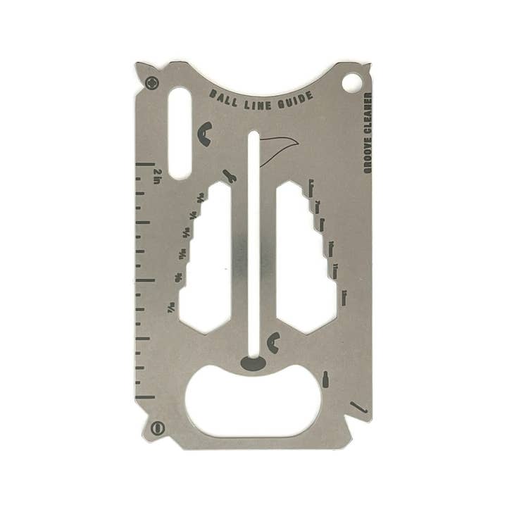 Zootility – wholesale Praktiskt verktyg – Golf 20-i-1 Kreditkort Multiverktyg