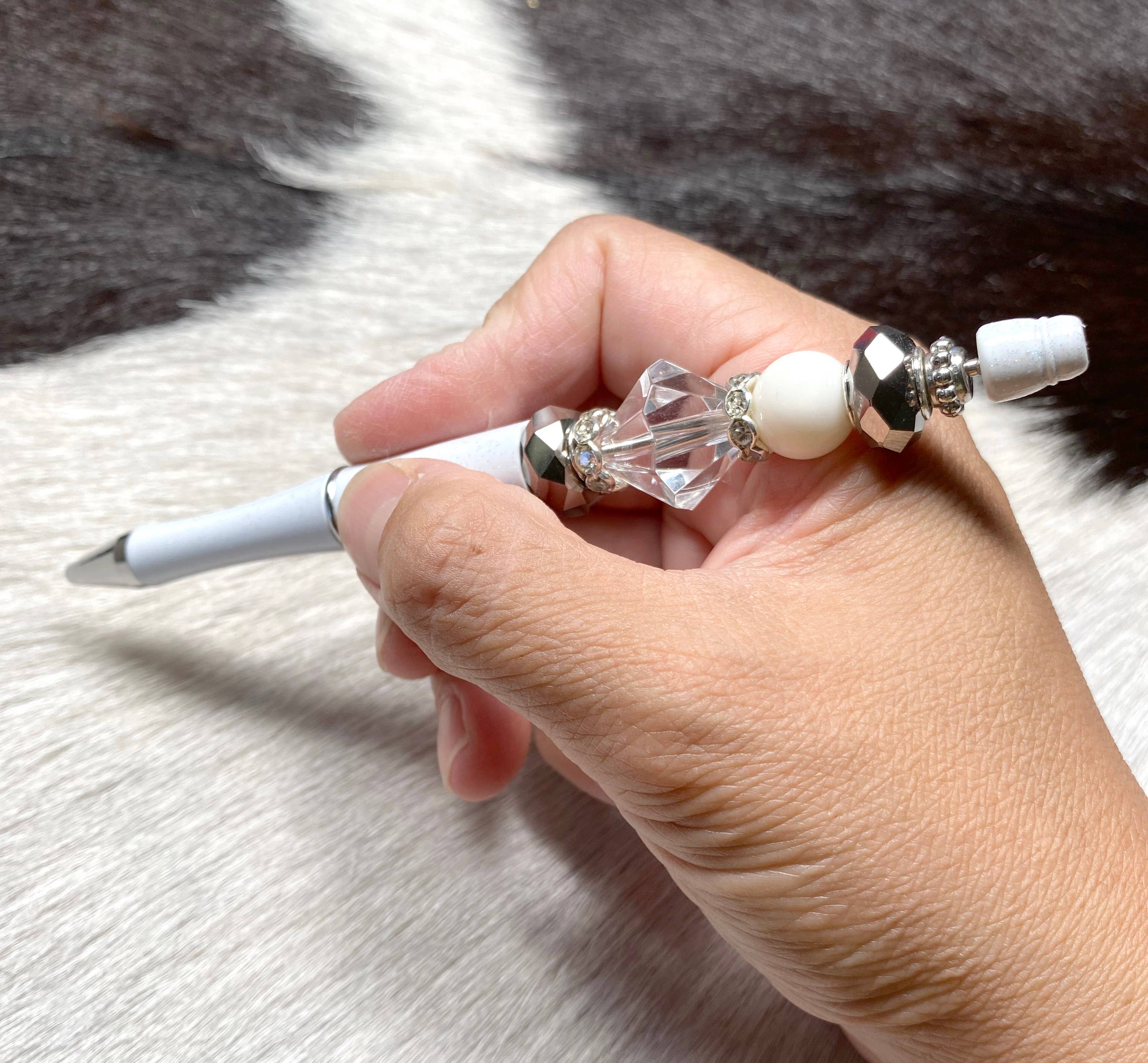 Fiona Accessories - Wholesale Pen - Beaded Pen Writing Instrument Stationery Colorful Gift0