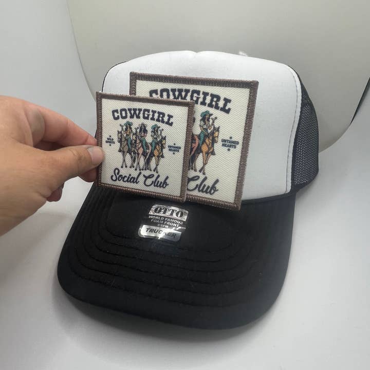 Fit Stitch Gear - Wholesale Patch - Cowgirl Social Patch3