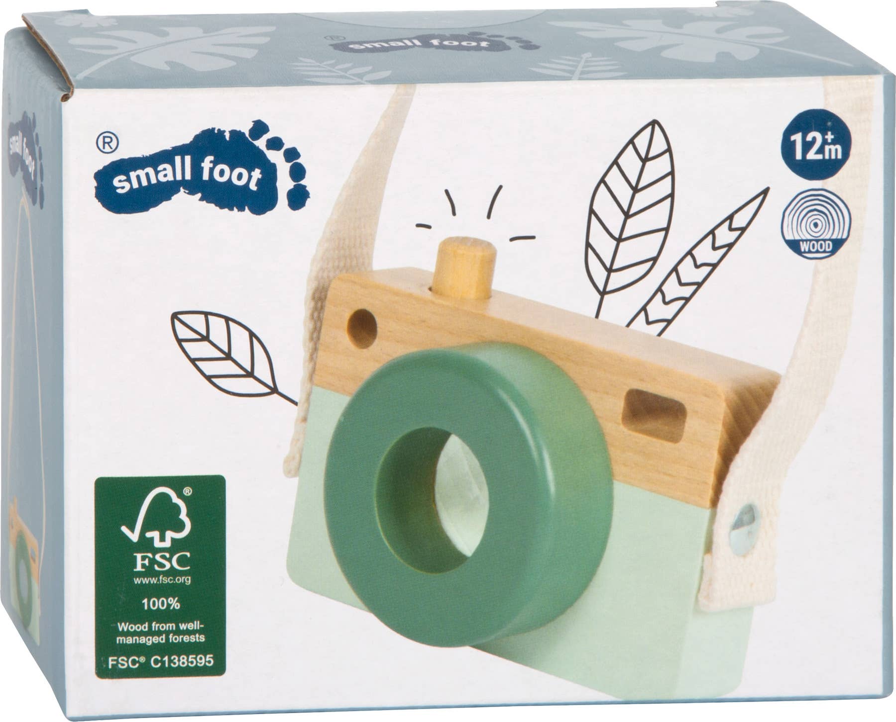 small foot - Wholesale Wood Toy - Kids - Toy Camera "Safari" | Motor Skills Toy | Wooden Toy7