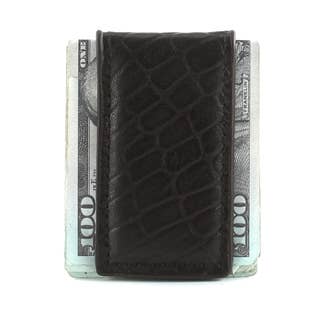 Money Clip: 1410 - Brown for wholesale by Leather Impressions Inc