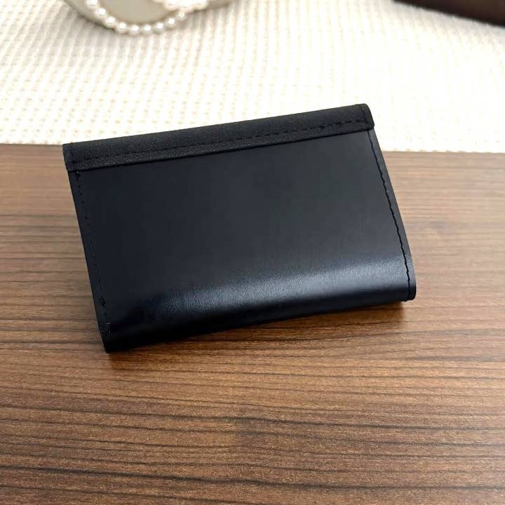 42POPS - Wholesale Wallet - Women's - ,,,....SI-26458 Vegan Leather Compact Trifold Wallet