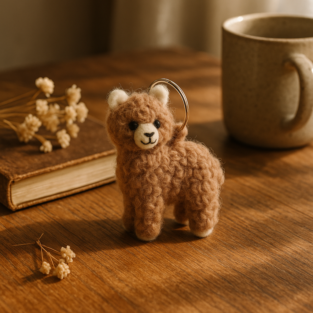 Felt So Good - Vente Porte-clés – unisexe - Porte-clés en feutre artisanal d’alpaga équitable3