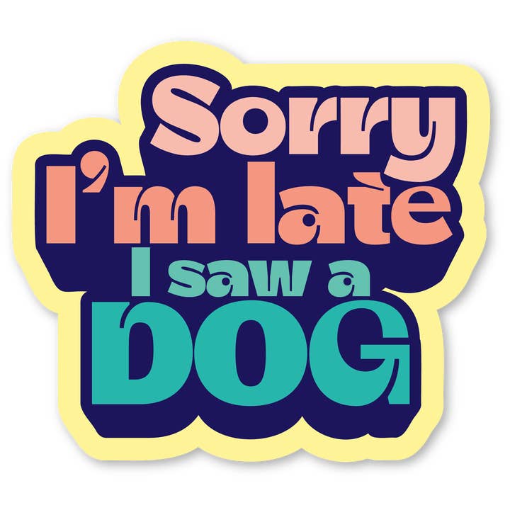 Objet de bureau - Désolé pour mon retard pour la vente par Morris Magnets