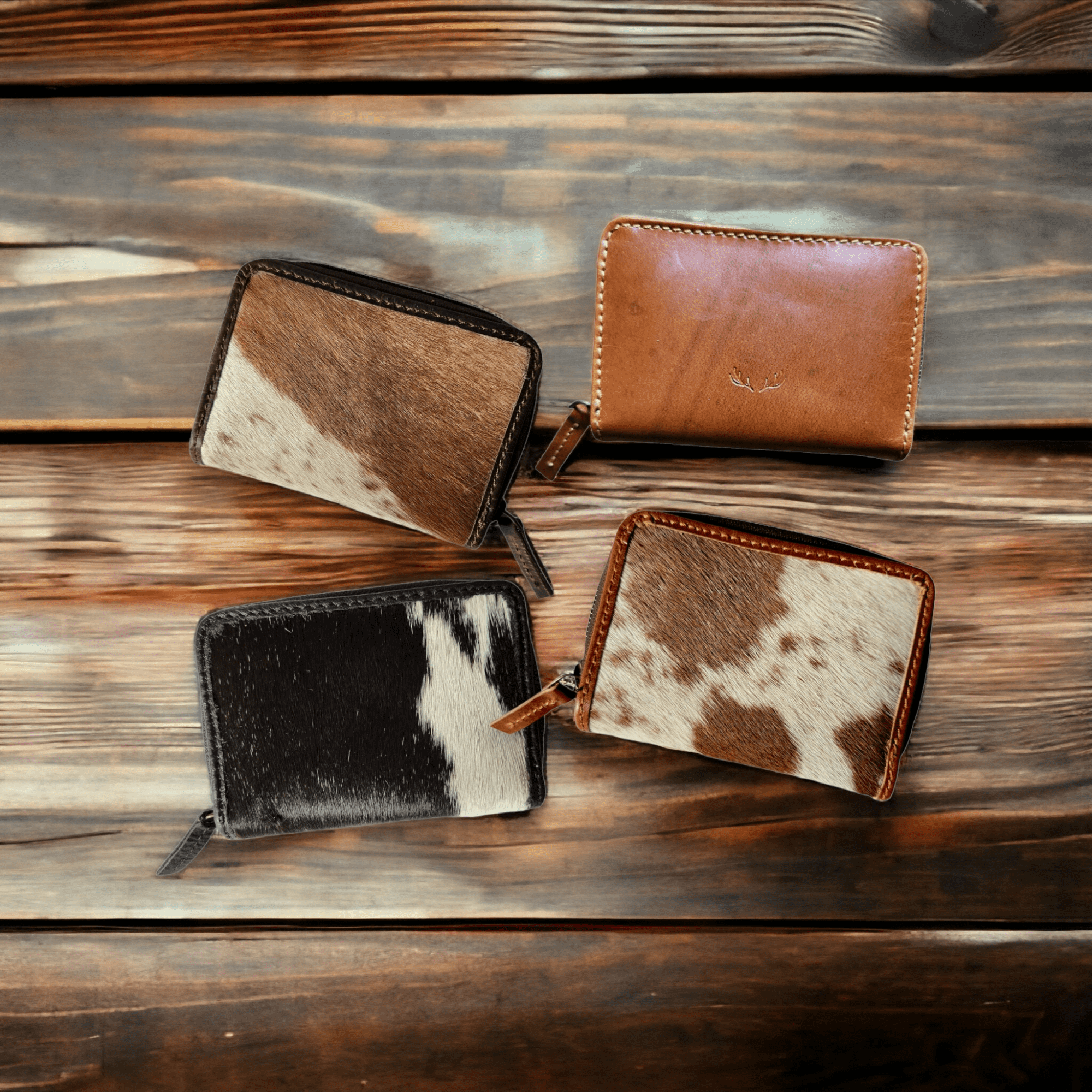 Ranch Junkie - Wholesale Wallet - Women's - Cowhide Credit Card Wallet Cowhide Wallet Small Leather Highlands Wallet9