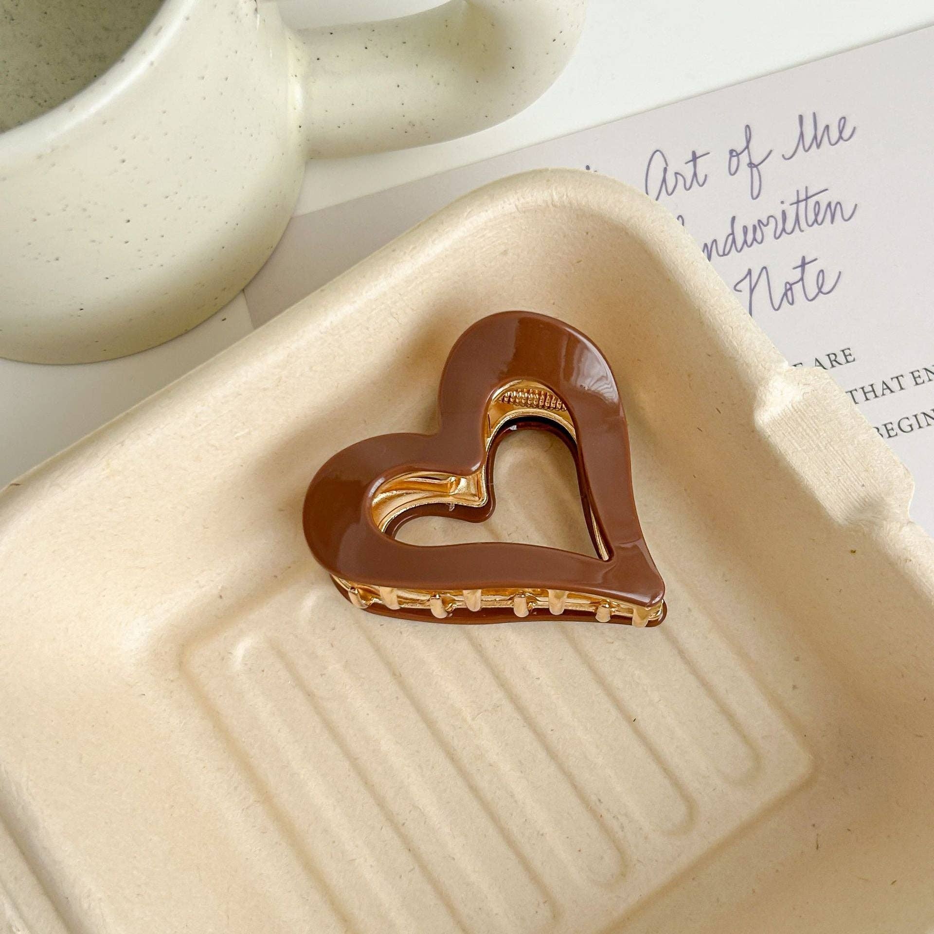 Dipped Shop - Wholesale Hair Clip - Women's - 2+Vintage Love Elegant Mediem Hair Clips DPJC22271