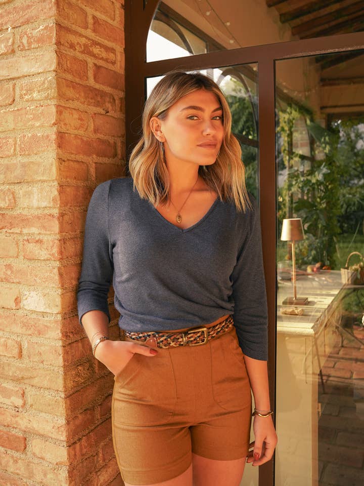 Caraco 3/4 Haut SS26 (autres couleurs) pour la vente par Meemoza