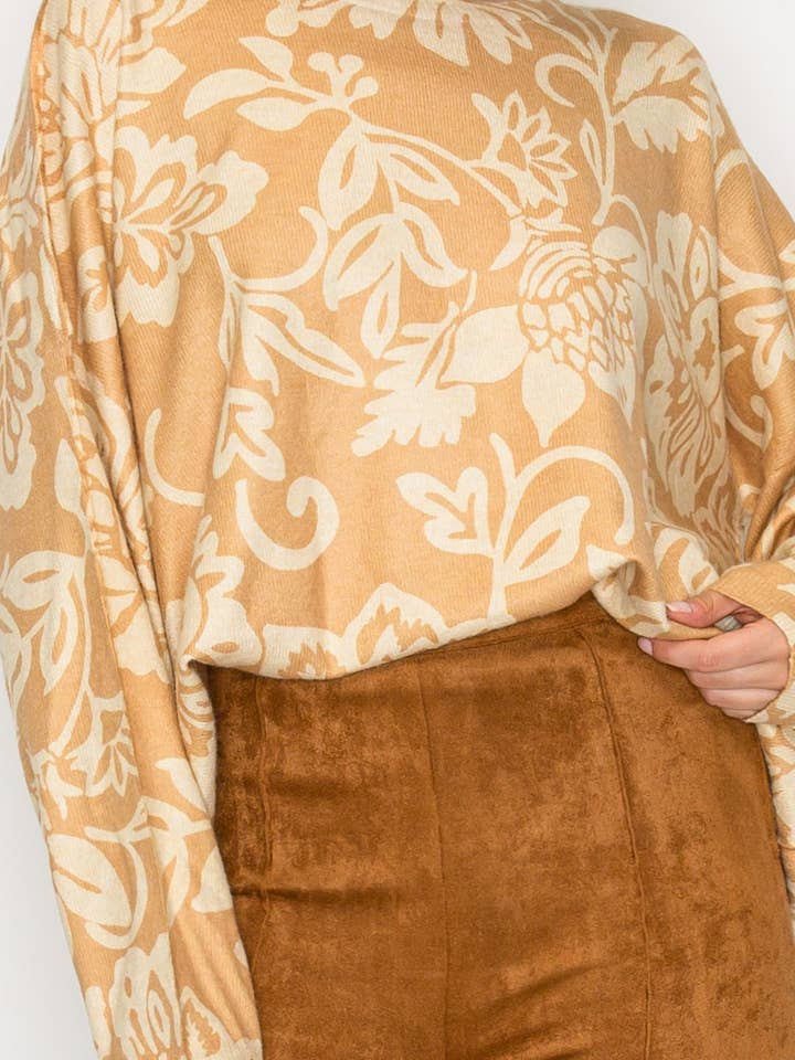 LoveWednesday - Wholesale Knit Sweater - Women's - Mood for Fall Camel Sweater  - LWSW120814