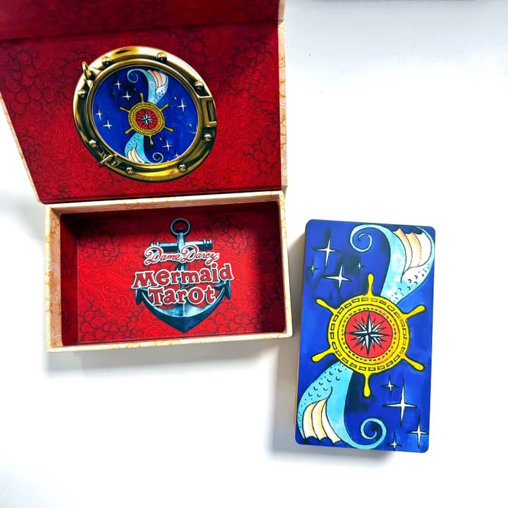 Dame Darcy - Vendita all'ingrosso Tarocchi - Dame Darcy Mermaid Tarot Edizione Gold versione 3.53